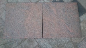 Płytki granitowe MULTICOLOR RED 5